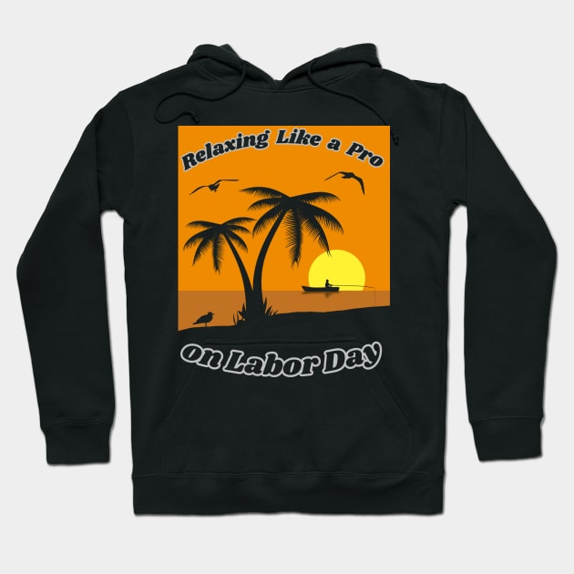 Labor Day on the boat Hoodie by Skandynavia Cora